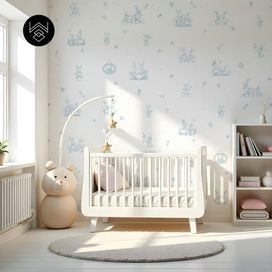 טפט ראביט אלגנט כחול