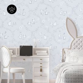 טפט ראביט אוריינט כחול