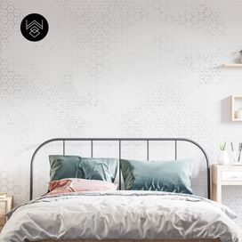 טפט ווש פייד לבן