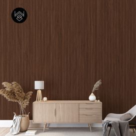 טפט ווד חום כהה מעוגל