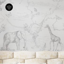 טפט מילאן 1 אפור