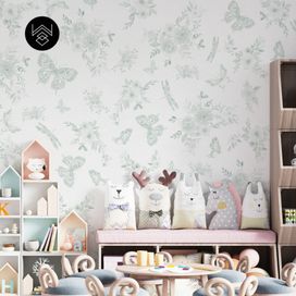 טפט באטרפליי נייס ירוק