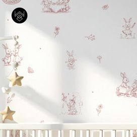 טפט ראביט אלגנט בורדו