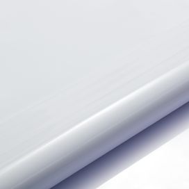 טפט מדבקה פרימיום חלק בגוון לבן מבריק