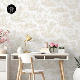 טפט ויקטוריה פאטרן בז’