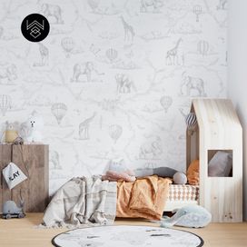 טפט מילאן פאטרן אפור