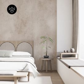 טפט קונקריט בז'