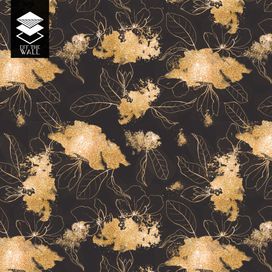 טפט דארק גולדן פוייל