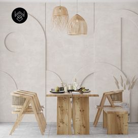 טפט אלמנט בוהו בז 6