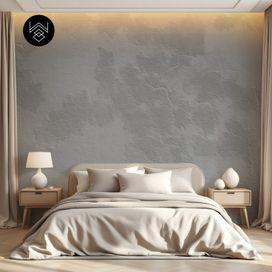 טפט סטון ערבה אפור כהה