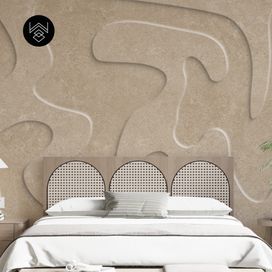 טפט פיין אבסטרקט 3 חום