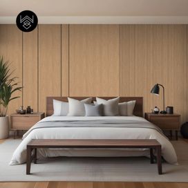 טפט דמוי פורניר עץ אלון טבעי