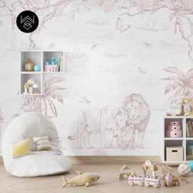 טפט מילאן אריות בורדו