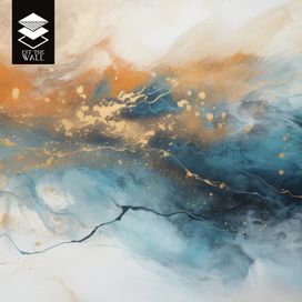 טפט אבסטרקט גולדן סטוקו