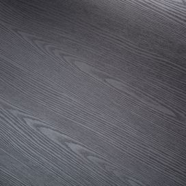 טפט מדבקה פרימיום דמוי עץ שחור מט