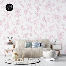 טפט באטרפליי נייס ורוד