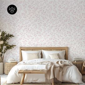 טפט ליבס פשתן ורוד