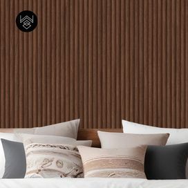 טפט ווד חום כהה מעוגל