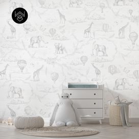 טפט מילאן פאטרן אפור