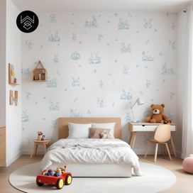 טפט ראביט אלגנט כחול