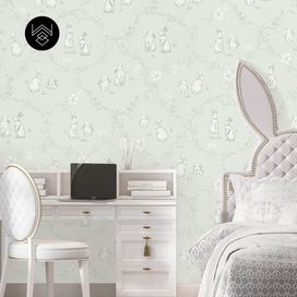 טפט ראביט אוריינט ירוק