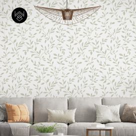 טפט ליבס פשתן ירוק