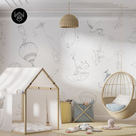 טפט ראביט וחברים אפור