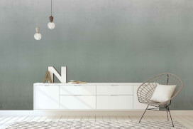 טפט בטון גרדיינט ירוק מעושן