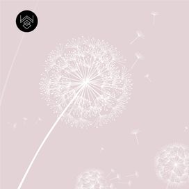 טפט סביונים 4 ורוד בייבי