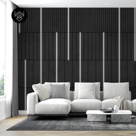 טפט קונקריט בלאק לייטס