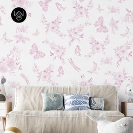 טפט באטרפליי נייס ורוד