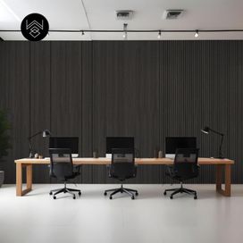 טפט דמוי פורניר עץ פחם