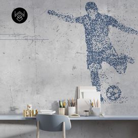 טפט קונקריט גול 1