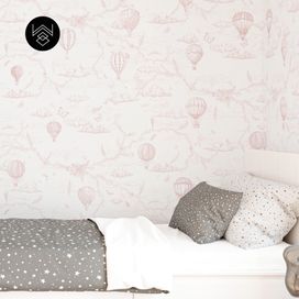 טפט מילאן פורח ורוד