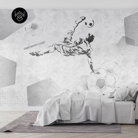 טפט צ'מפיון 3 שחור אפור