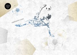 טפט צ’מפיון 2 כחול בז