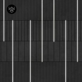 טפט קונקריט בלאק לייטס