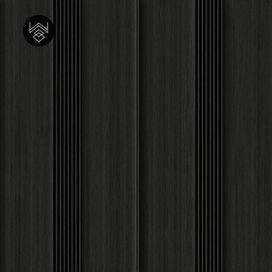 טפט דמוי פורניר אפקט סרגלים פחם