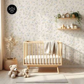 טפט רוז בייבי ליין כחול