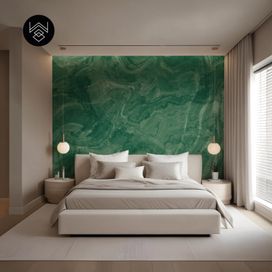 טפט מארבל נורד ירוק