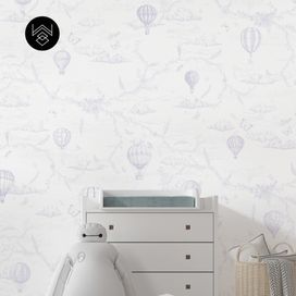 טפט מילאן פורח סגול