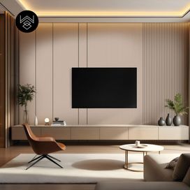 טפט דמוי פורניר פשתן