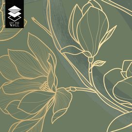 טפט מטאליק מגנוליה ליים