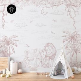 טפט מילאן אריות בורדו