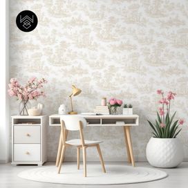 טפט ויקטוריה פאטרן בז’