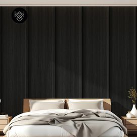 טפט דמוי פורניר אפקט פחם