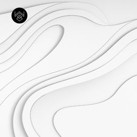 טפט בוהו פיינט ביג לבן