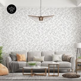 טפט ליבס פשתן אפור