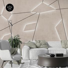 טפט משושים תלת מימד 3