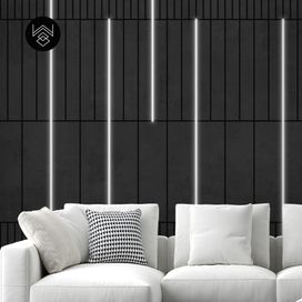 טפט קונקריט בלאק לייטס